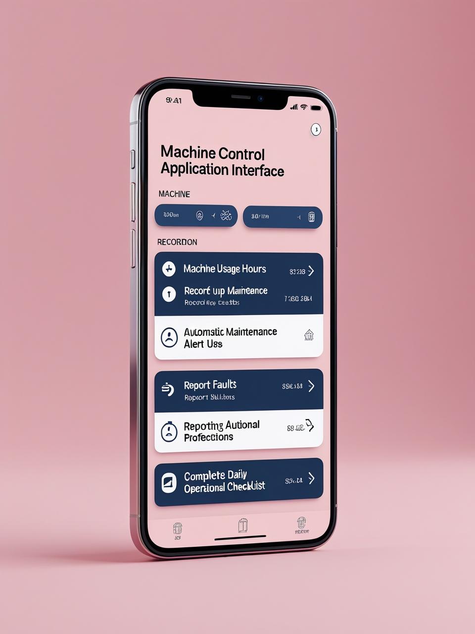 App de Control de Maquinaria